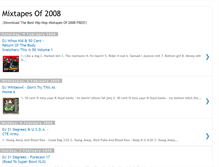 Tablet Screenshot of mixtapesof2008.blogspot.com