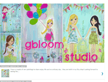 Tablet Screenshot of gbloomstudio.blogspot.com