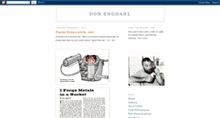 Desktop Screenshot of donengdahl.blogspot.com