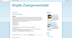 Desktop Screenshot of birgitts-zwergenwerkstatt.blogspot.com