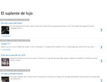 Tablet Screenshot of elsuplentedelujo.blogspot.com