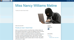 Desktop Screenshot of missnancywilliamsmatine.blogspot.com