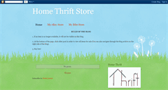 Desktop Screenshot of homethriftstore.blogspot.com