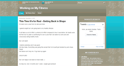 Desktop Screenshot of iamworkingonmyfitness.blogspot.com