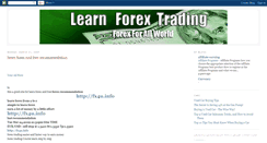 Desktop Screenshot of forex4allworld.blogspot.com