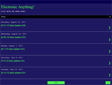 Tablet Screenshot of electronicanything.blogspot.com