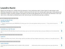 Tablet Screenshot of leandromuniz.blogspot.com