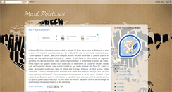 Desktop Screenshot of miculpolitician.blogspot.com