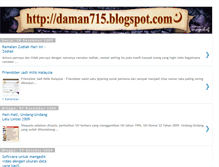 Tablet Screenshot of daman715.blogspot.com