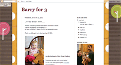 Desktop Screenshot of barryfor3.blogspot.com