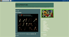 Desktop Screenshot of musicaporuntubo.blogspot.com