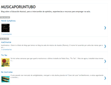 Tablet Screenshot of musicaporuntubo.blogspot.com