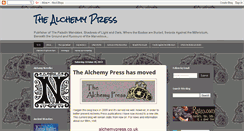 Desktop Screenshot of alchemypress.blogspot.com