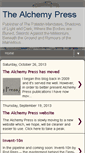 Mobile Screenshot of alchemypress.blogspot.com