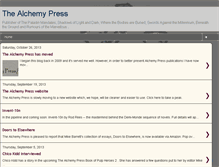 Tablet Screenshot of alchemypress.blogspot.com