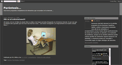 Desktop Screenshot of parentesiscompilatorio.blogspot.com