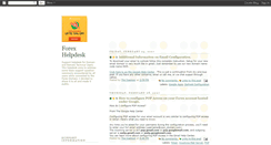 Desktop Screenshot of forexhelpdesk.blogspot.com
