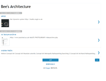Tablet Screenshot of beesarchitecture.blogspot.com