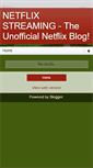 Mobile Screenshot of netflixstreaming.blogspot.com