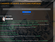 Tablet Screenshot of caminhosdonortealentejano.blogspot.com