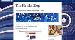Desktop Screenshot of homeofthehawksblog.blogspot.com