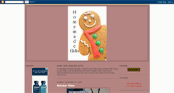 Desktop Screenshot of homemade--gifts.blogspot.com