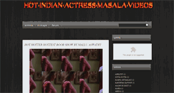 Desktop Screenshot of hot-indian-actress-masala-videos.blogspot.com