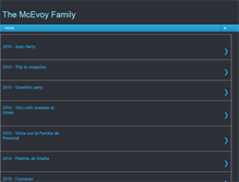 Tablet Screenshot of familymcevoy.blogspot.com