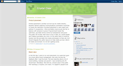 Desktop Screenshot of chen-crystal.blogspot.com