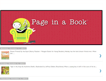 Tablet Screenshot of pagebookreviews.blogspot.com