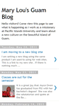 Mobile Screenshot of marylouonguam.blogspot.com