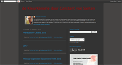 Desktop Screenshot of constantvansanten.blogspot.com