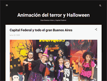 Tablet Screenshot of animaciondelterroryhalloween.blogspot.com