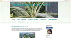 Desktop Screenshot of koleksisansevieria.blogspot.com