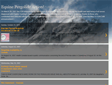 Tablet Screenshot of pergolideaction.blogspot.com