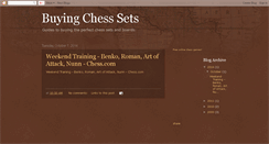 Desktop Screenshot of buy-chess.blogspot.com