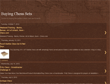 Tablet Screenshot of buy-chess.blogspot.com