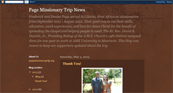 Desktop Screenshot of pagemissionarytrip.blogspot.com