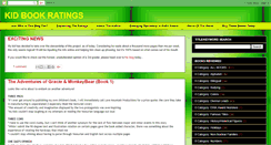 Desktop Screenshot of kidbookratings.blogspot.com