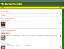 Tablet Screenshot of kidbookratings.blogspot.com