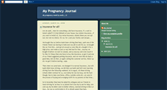 Desktop Screenshot of pregnancy-myjournal.blogspot.com