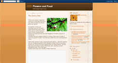 Desktop Screenshot of flowers-food.blogspot.com