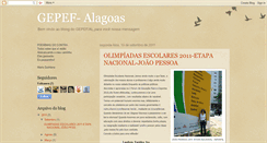 Desktop Screenshot of gepef-alagoas.blogspot.com