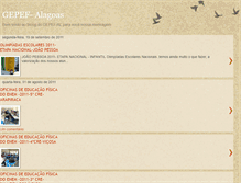 Tablet Screenshot of gepef-alagoas.blogspot.com