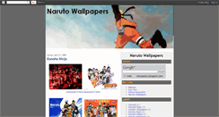 Desktop Screenshot of narutopicz.blogspot.com