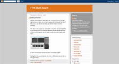 Desktop Screenshot of eaict-multitouch.blogspot.com