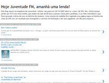 Tablet Screenshot of juventudefm.blogspot.com