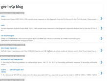 Tablet Screenshot of grehelpblog.blogspot.com