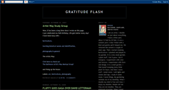 Desktop Screenshot of gratitudeflash.blogspot.com