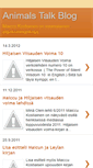 Mobile Screenshot of animalstalkblog.blogspot.com